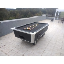 Commercial marble slate pool tables
