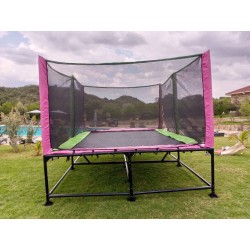Commercial rectangular trampolines