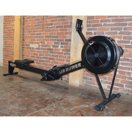 Air rowing machines