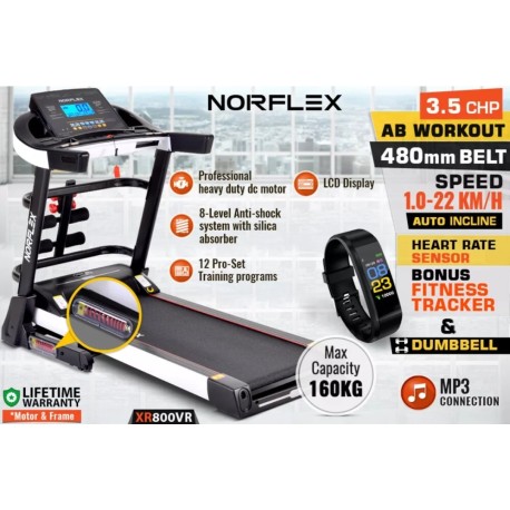 Norflex semi commercial treadmills