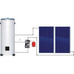 300L pressurized flat panel split solar water heaters