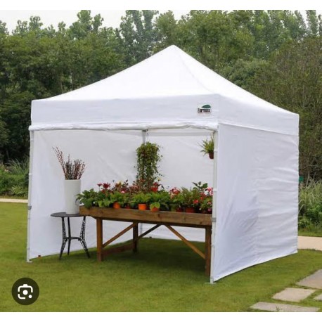 3m by 3m gazebo tents with solid block walls