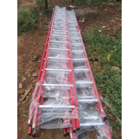 FRP Fiberglass fibreglass double extension ladders