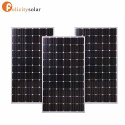 All weather monocrystalline solar panels