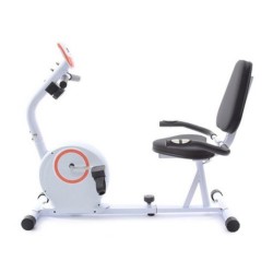 Home use magnetic recumbent exercise bikes