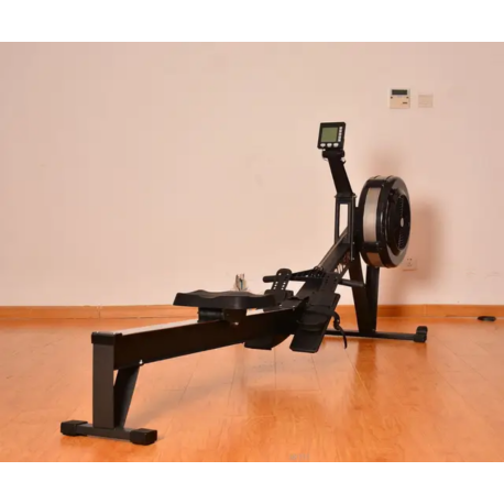 Air rowing machines