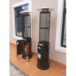 Round glass tube gas patio heaters outdoor warmers