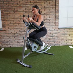 Ab coaster exercise machines