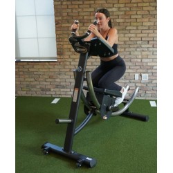 Commercial ab coaster exercise machines