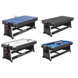 4 in 1 multi game table (pool table, air hockey, tennis table, dining table)