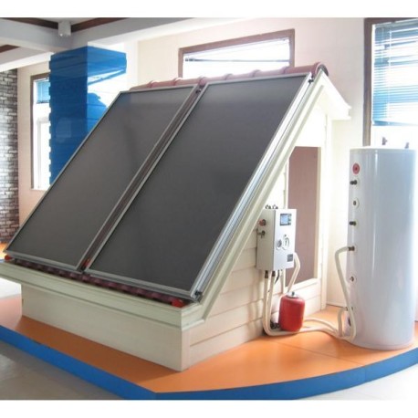 300l split flat panel pressurized solar water heaters