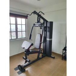 Multi home gym with 72kgs weight stack