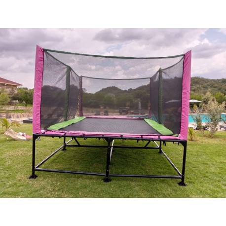 Commercial rectangular trampolines