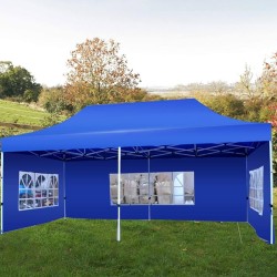 Gazebo tents with windows sidewalls 3mx6m