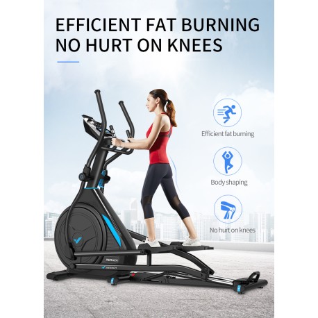 Commercial elliptical cross trainers