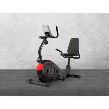 Magnetic recumbent exercise bikes