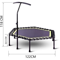 Hex mini trampolines rebounders